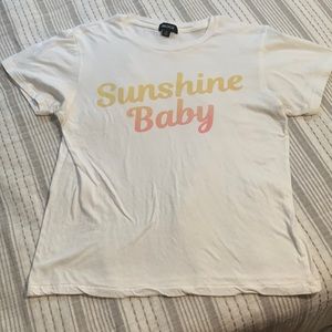 Wildfox Sunshine Baby Graphic Tee